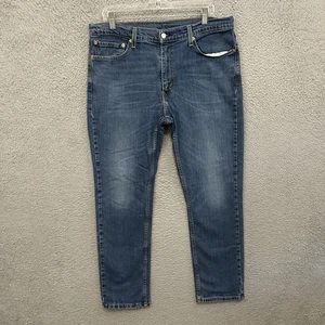 Jeans Levis uomo 36x30 blu denim 511 slim dritto lavaggio medio americano elasticizzato - Foto 1 di 12
