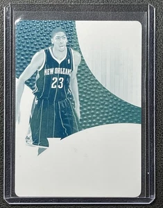 ANTHONY DAVIS 2012-13 PANINI IMMACULATE COLL #31 ROOKIE CYAN PRINTING PLATE 1/1 - Picture 1 of 2