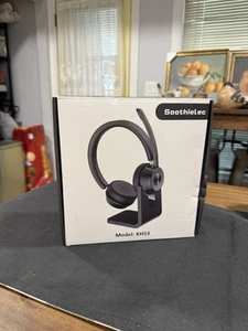 Soothielec Cordless Bluetooth Headset. Model: KH53 (Black) - Picture 1 of 13