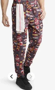 Chef Uniforms Chef 360 Mens Drawstring Stretch Pants 7 Pocket Whiskey Bourbon L - Picture 1 of 3