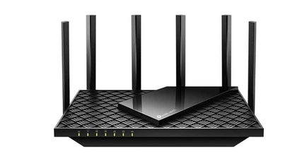 TP-LINK Archer AXE75 AXE5400 4 Port 5378 Mbps Wireless Router - Image 1 of 2