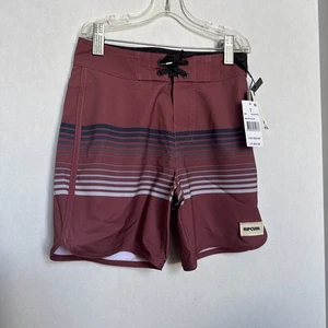 Rip Curl Mirage Ultimate Stretch Boys Boardshorts Size 8/22” Surf Revival Apple - Picture 1 of 8