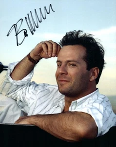 Bruce Willis foto autografata 8x10 firmata foto e certificato di autenticità - Foto 1 di 1