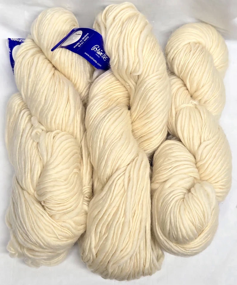 RARE LOT of 3 Skeins | Discontinued Colinette One Zero Yarn 100% Pure Wool Bulky - Image 1 of 4