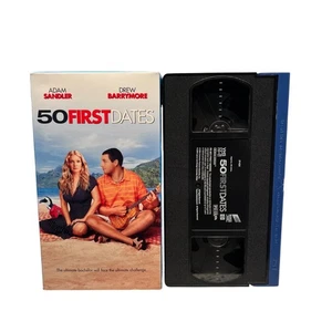 50 First Dates VHS 2004 Late Era Adam Sandler Drew Barrymore V14 - Picture 1 of 2