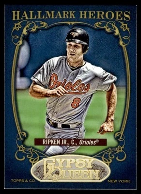2012 Topps Gypsy Queen Hallmark Heroes Cal Ripken Jr. Baltimore Orioles #HH-CR - Image 1 of 2