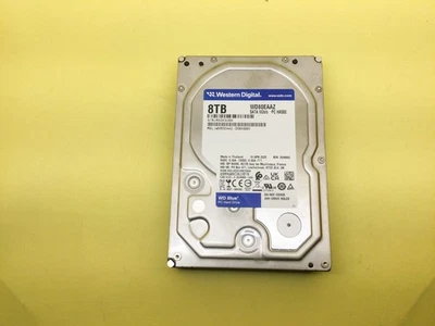 Настольный диск с повышенной плотностью WD Blue 8 ТБ 5640 об./мин. SATA 6 Гб/с 256 МБ ПК WD80EAAZ - Изображение 1 из 2