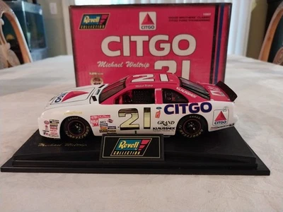 Michael Waltrip #21 1997 CITGO Ford 1/24 ¡TARJETA COLECCIONABLE REVELL Y AUTOGRAFIADA!!! Foto 1 de 4