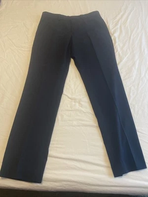 JF J. Ferrar Men's Navy Blue Slim Fit Suit Dress Pants - Image 1 of 4