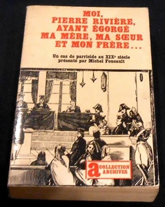 Moi, Pierre Rivière, ayant égorgé ma mère, ma soeur et mon frère - Picture 1 of 1