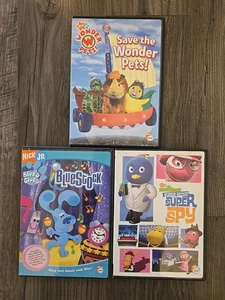 Nick Jr DVDs {3er-Set} Blue's Clues, Backyardigans, Wonder Pets SEHR GUTER Zustand! - Bild 1 von 10