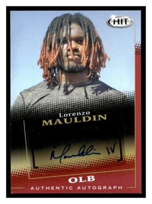 Lorenzo Mauldin 2015 SAGE HIT AUTO  AU  Autographs Red  Auto - Image 1 of 2