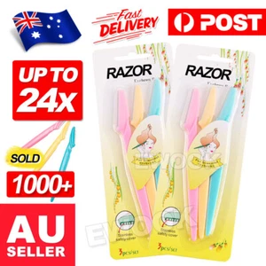 Facial Eyebrow Razor Trimmer Shaper Shaver Blade Knife Hair Remover Tinkle - Picture 1 of 18