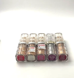 LOTE DE 5 - Lápiz labial L'Oreal Paris maquillaje color rico regordete y brillo - Imagen 1 de 2