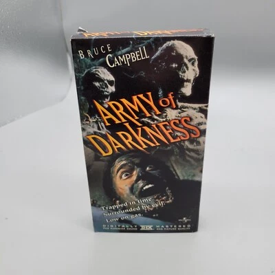 VHS Army Of Darkness 1992 Horror cult classic Bruce Campbell Foto 1 de 4