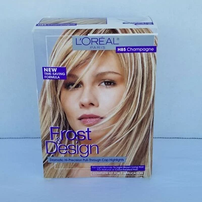 L'Oreal Frost & Design Pull-Through Cap Highlights H85 Champagne Foto 1 de 4