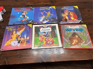 Laser disc Disney collection of 6 - Imagen 1 de 10