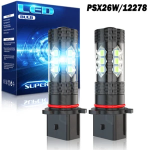 2x PSX26W LED Fog Light Bulbs for 2016-2021 Chevy Tahoe Suburban Yukon XL - Bild 1 von 11