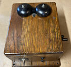 Antique Telephone Crank Ringer Box - Nice!