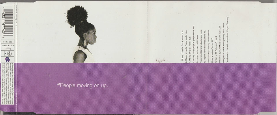 M People - Moving on up (1993) [4 Track Maxi-CD] - Bild 1 von 1