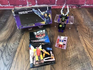 RARE Used - HASBRO BRADLEY 1985 G1 TRANSFORMERS DECEPTICON INSECTICON SHRAPNEL - Picture 1 of 20