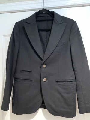 Blazer para mujer ICHO negro 100 % cachemir marcado talla 44 talla 2-4 pequeño Foto 1 de 4