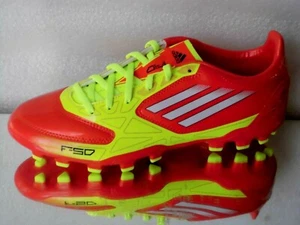 Botas de fútbol Adidas Leva F10 TRX AG V23919 amarillo/rojo talla: 46-46 2/3 nuevas - Imagen 1 de 6
