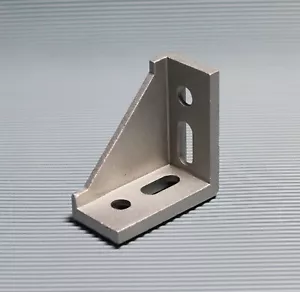 Ángulo para perfil de aluminio 30 / 40 ranura 6 / 8 conector de perfil ángulo de esquina 30x58x58 2 - Imagen 1 de 2