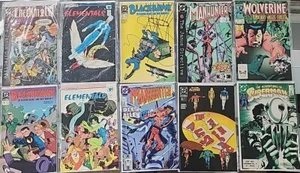 Lot of 10 comics - good condition Blackhawk, Wolverine, Manhunter, Superman - Picture 1 of 12