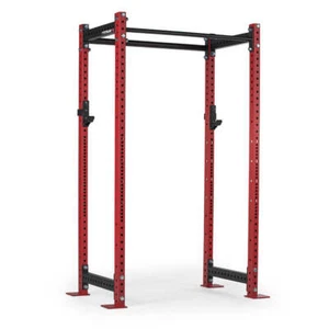 Titan Fitness T-3 Series Red Short Power Rack, 24in Depth, 1,100 LB Capacity - Picture 1 of 8