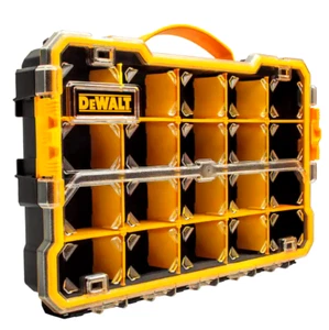 DEWALT Pro Kleinteile Organizer, herausnehmbare Trennwände, stapelbar - 20 Fächer - Bild 1 von 5