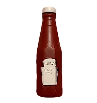 Vintage Heinz 57 Worlds Fair Tomato Ketchup Bottle Promo Lapel Pin 1990s 90s - Image 1 of 4