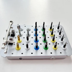 Implantatgeführtes digitales komplettes Kit konische Bohrer Stopfen Pilot Gewebestanze Bohrer - Bild 1 von 34