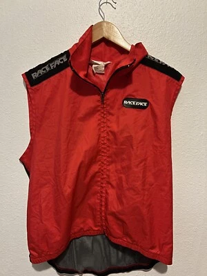 Race Face Technical Togs Vintage Chaleco de Carrera Bicicleta Jersey Grande Hecho en Canadá Foto 1 de 4
