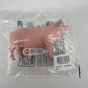 Schleich 13933 Farm Animal Pig Schwein Toy Figurine Pink New - Picture 1 of 4