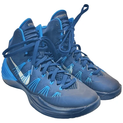 Nike Hyperdunk 2013 Athletic Shoes Sneakers Women Size 7.5 Blue Mesh Top Lace Up - Image 1 of 4