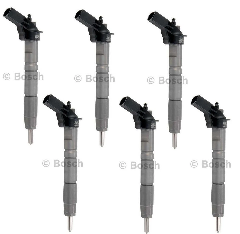 Bosch Set of 6 Fuel Injectors 0445115061 for Dodge Sprinter 2500 3500 2007-2009 - Image 1 of 1