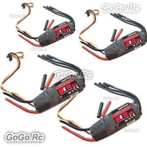 4 Pcs Hobbywing Skywalker 3-6S UBEC 60A V2 Brushless Electronic Speed Controller - Picture 1 of 2