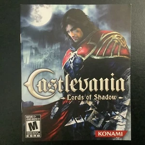 Castlevania Lords of Shadow PS3 Sony PlayStation 3 solo manual de instrucciones - Imagen 1 de 4