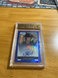 2012 Bowman Chrome Pros Auto - Blue REF BCP110 - Daniel Norris /150 BGS 9.5/10 - Picture 1 of 2