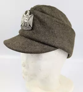 DE COLECCIÓN MILITAR SIRIA SIRIA ejército sombrero gorra + INSIGNIA 50-60 Legión Árabe RARO - Imagen 1 de 15