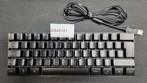 MX5 Mini Keyboard USB Wired Black Used Working Condition - Picture 1 of 8