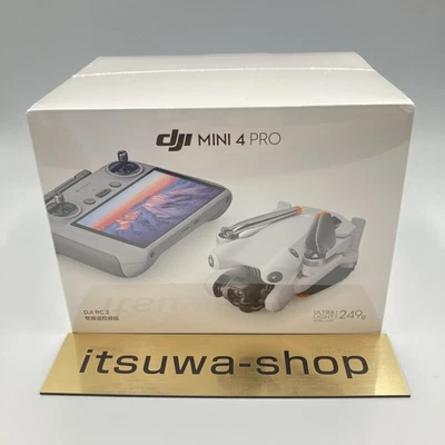 DJI Mini 4 Pro (DJI RC 2) Portable Drone 4K/60fps HDR Lightweight Gimbal Gray - Image 1 of 4