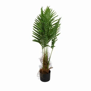 90cm 3FT LED Lighted Palm Tree Solar Powered Artificial Lighted Palm Tree For - Picture 1 of 12