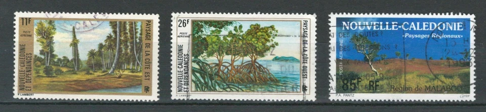 CALEDONIA FRENCH AFRICA COLONIES PAYSAGES NATURE USED STAMPS LOT (CALD 121) - Image 1 of 1