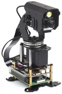 Waveshare, 360° Pan-Tilt Camera Module Kit, omnidirektional, 2-Axis Servo, für - Afbeelding 1 van 10