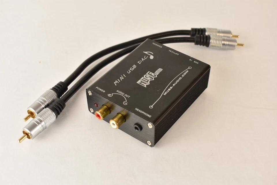 MUSE Audio HIFI USB a S/PDIF Convertidor USB DAC Decodificador Digital con Cables Foto 1 de 4