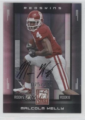 2008 Donruss Elite Rookie /249 Malcolm Kelly #149 Rookie Auto RC - Image 1 of 2
