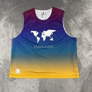 Nike NikeLab x Pigalle Reversible Tank Top Jersey Men’s Size Small CI9951-547 - Picture 1 of 12