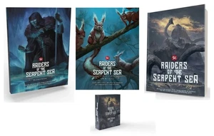 Raiders of the Serpent Sea 5E RPG Bundle - Campaign & Player Book, GM Kit, Cards - Picture 1 of 19